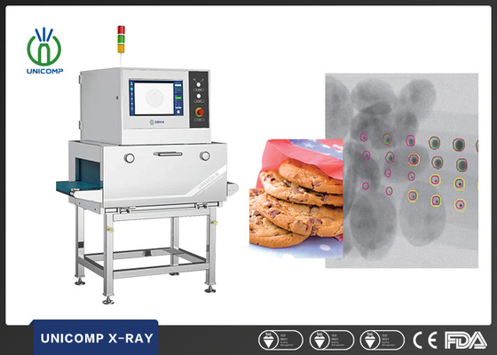 Machine d'inspection de la nourriture X Ray d'Unicomp pour le criblage en verre en métal en pierre de matière étrangère