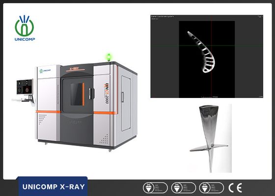 Machine industrielle de CT d'Unicomp UNCT2000 pour l'inspection de fissures de logement de cellule de batterie de véhicules électriques