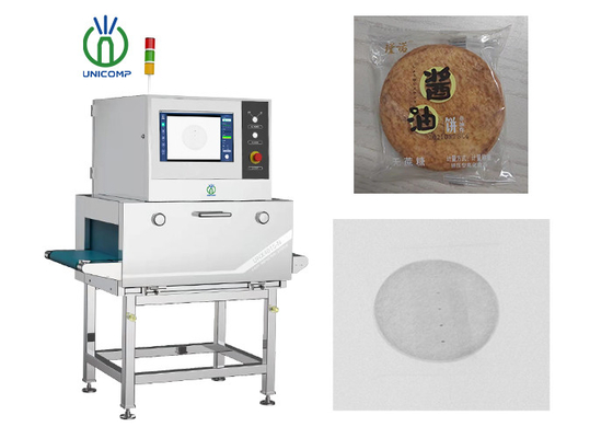 Machines d'inspection des rayons X de pierre / verre / métal pour emballage alimentaire