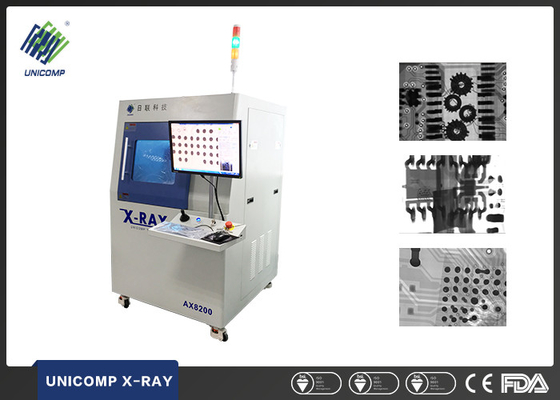 Machine de rayon X d'Unicom de l'électronique pour la détection de défaut sur des surfaces de gaufrette de semi-conducteur