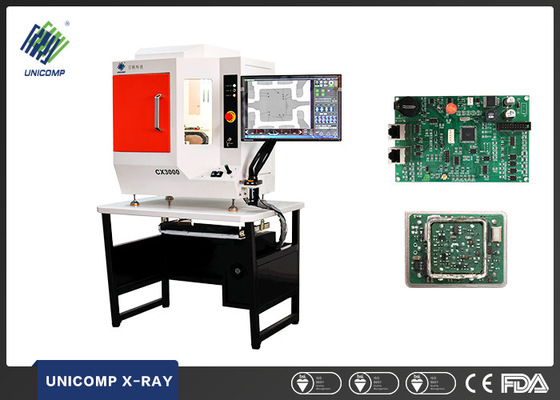 CX3000 machine de détection de l'électronique PCBA Unicomp X Ray, machine de Benchtop X Ray