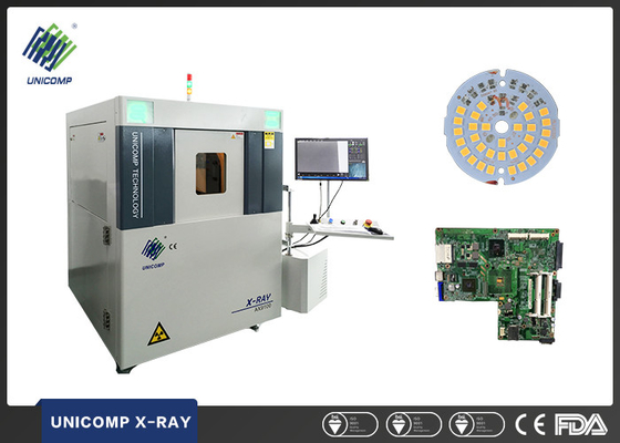 Système d'inspection de rayon X de SMT BGA de l'électronique 130KV CSP LED AX9100, 1900kg
