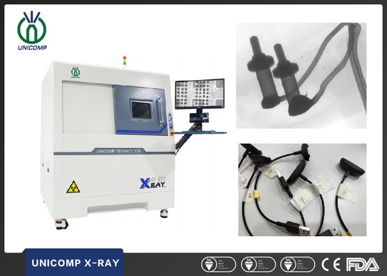 Le fabricant d'usine de 90kV a fermé l'équipement de haute résolution de rayon X du tube 5 um pour le Br de harnais de cable connecteur de l'électronique