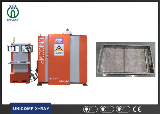 La machine de rayon X d'Unicomp UNC160 pour le logement de batterie au lithium d'EV essai de NDT de porosité de fissures de moulage mécanique sous pression
