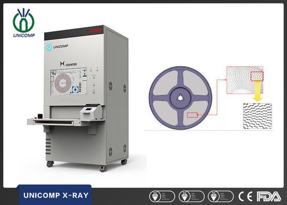 SMD complètement automatique X Ray Chip Counter pour toute la gamme de bobine, de plateau de JEDEC et de pièces de tube avec la connexion d'ERP MES