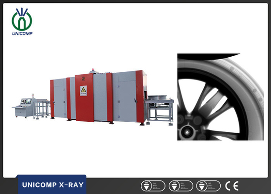 Équipement en ligne complètement automatique de NDT X Ray pour le hub de roue des véhicules à moteur d'alliage d'aluminium
