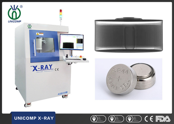 Inspection programmable de commande numérique par ordinateur d'AX8200B Unicomp X Ray Machine pour la batterie au lithium cylindrique