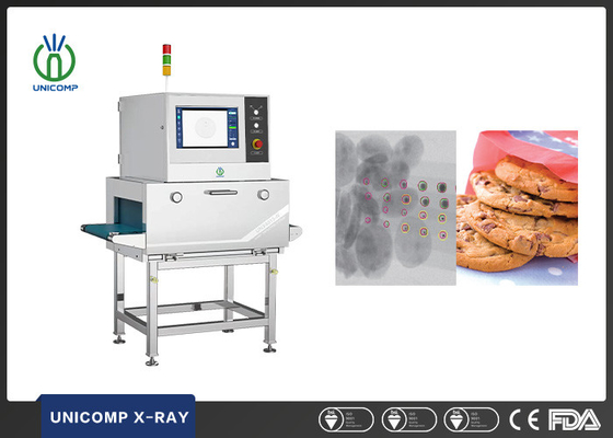 Système d'UNX4015N X Ray pour l'inspection de corps étrangers de saucisse de jambon/carcadé/écrous