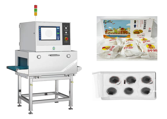 Machine d'inspection par rayons X des aliments emballés UNX4015 pour l'inspection de la contamination