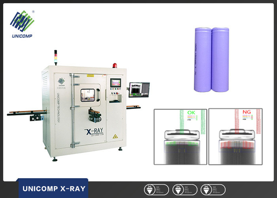 résolution d'Unicomp 110 LP/CM de machine de la batterie au lithium de taille de tache de 15μm X Ray