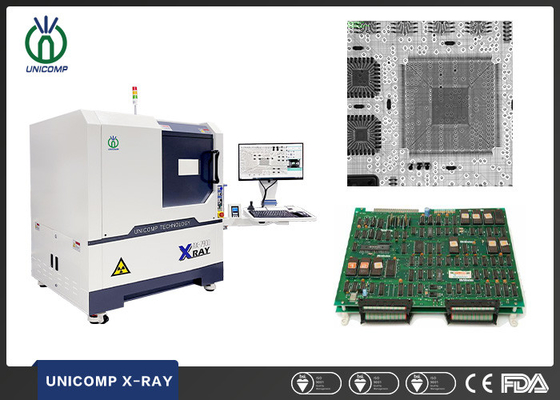PCBA BGA LED QFN X Ray Scanning Machine Unicomp AX7900 pour le semi-conducteur