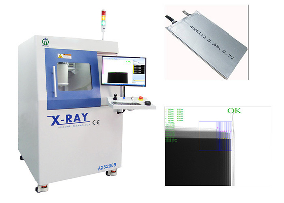Machine de numérisation à rayons X à manipulateur à 4 axes Unicomp AX8200B pour cathode de batterie au lithium