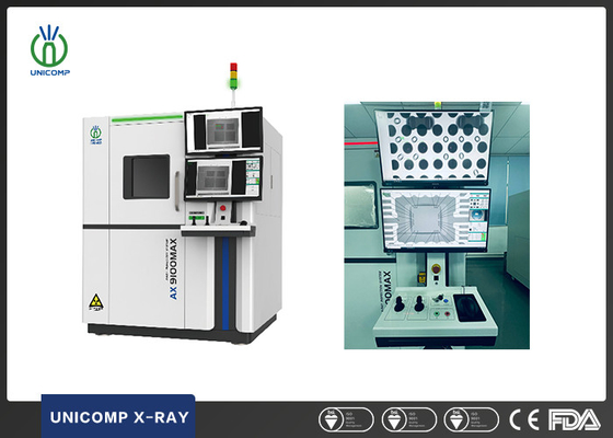 AX9100max Machine électronique à rayons X avec suivi à point fixe lors de l'inclinaison du FPD
