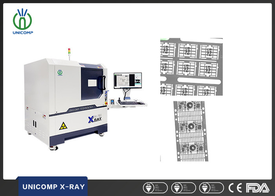 Machines électroniques à rayons X contrôle précis CNC programmation pour détecter les défauts de la puce