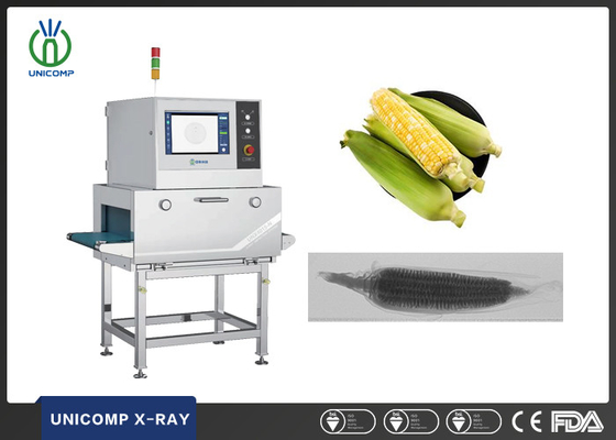L'industrie alimentaire et des boissons Machine à rayons X Algoritme d'apprentissage en profondeur d'intelligence artificielle Identifie et supprime automatiquement les objets étrangers