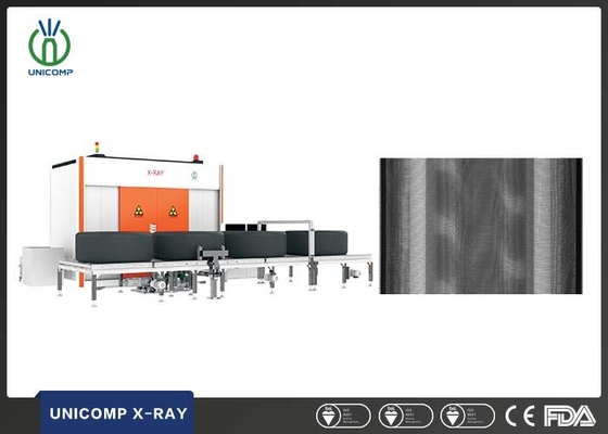 Machine à rayons X NDT de la série UNL avancée pour l'inspection des pneus DR U Type Line Array Detector