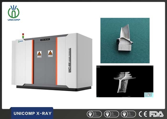 Machine de tomographie et d'inspection par rayons X à 320KV Unicomp UNCT3200 pour le contrôle des pales du moteur