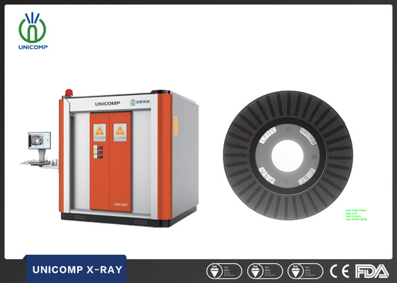Détectez les défauts internes des plaquettes de frein avec l'équipement à rayons X Unicomp UNC160