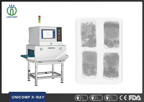 Système de détection des rayons X alimentaires à haute résolution Unicomp UNX4015N pour la restauration en ligne