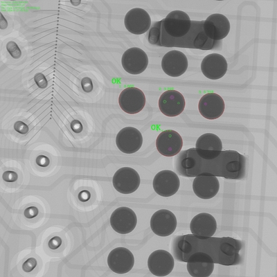 Des cartes électroniques de haute spécification 2D et 2.5D machine à rayons X Unicomp AX9100MAX avec table de rotation à 360 degrés pour l'inspection BGA et PCB