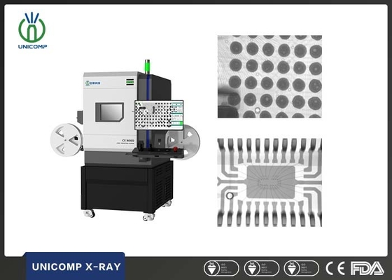 Bobine de bureau JEDEC Tray And Tube de l'électronique X Ray Machine With Reel To d'Unicomp CX3000