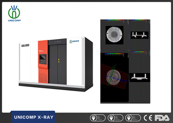 Unicomp UNCT2600 Système de tomographie informatisée 3D industriel 225KV TND Inspection de la qualité pour les pièces moulées de précision Analyse de la porosité