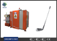 Qualité en temps réel de clubs de golf vérifiant la taille de pixel du système de détection de X Ray 6KW 139μm