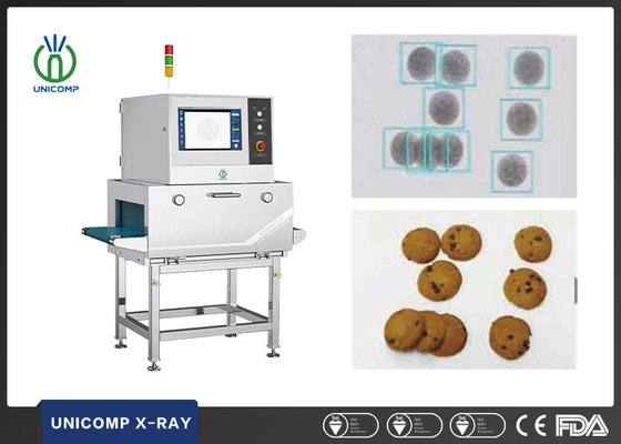 Machine à rayons X d'Unicomp UNX4015N pour la contamination alimentaire de l'os en céramique en verre de pierre en métal