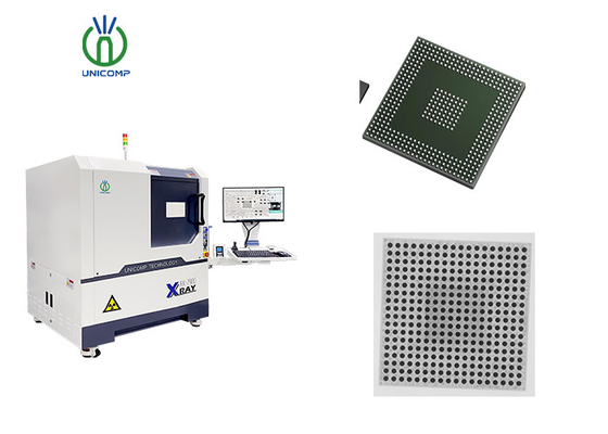 Machine à rayons X à tube fermé SMT IC avec point de mise au point de 5 microns Unicomp AX7900