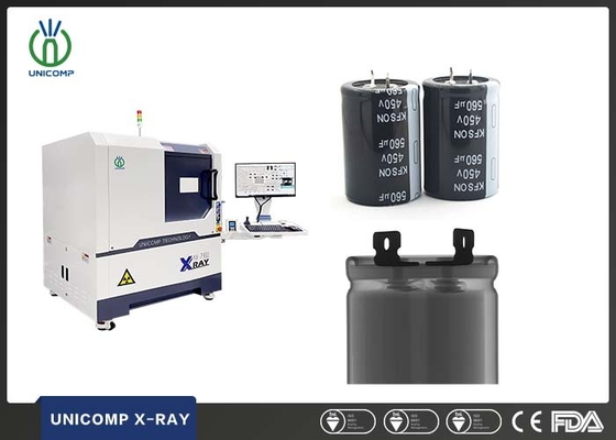 Système d'inspection par rayons X 90KV FPD certifié CE/FDA pour la détection des défauts des condensateurs