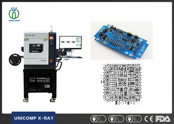 Système de radiographie de bureau Unicomp CX3000 pour l'inspection des défauts internes des composants électroniques