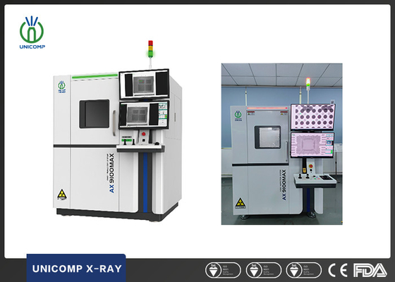Système de radiographie Unicomp AX9100max pour l'inspection des défauts internes des composants électroniques