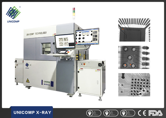 LX2000 couleur grise de X Ray d'équipement en ligne de détection vérifiant LED SMT BGA CSP