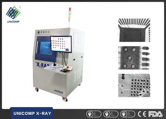 Machine 1080mmx1180mmx1730mm d'inspection de la carte PCB X Ray de Microfocus Unicomp