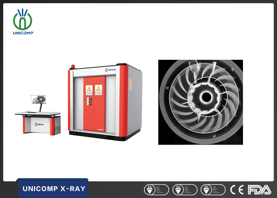 Unicomp UNC320 rayons X identifie les défauts dans les composants de moulage sous pression aérospatiale