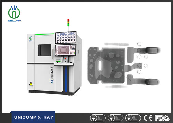 Machine à rayons X Unicomp AX9100max 2400 kg pour l'inspection des tubes MOS