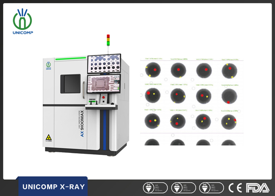 La machine à rayons X Unicomp AX9100max 130kV 65W pour le BGA