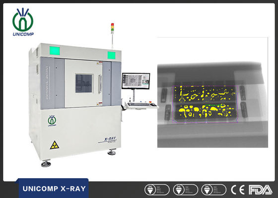 Industrie électronique Unicomp X Ray 130kV AX9100 pour la soudure de SMT PCBA LED