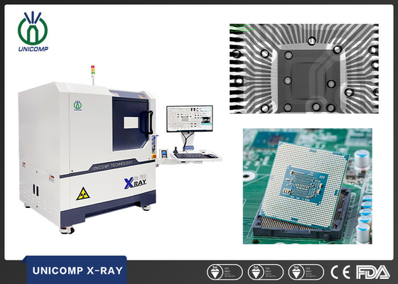 L'inspection intérieure de qualité de cadre d'avance de jeu de puces par Unicomp 5um a fermé le tube AX7900 X Ray Machine