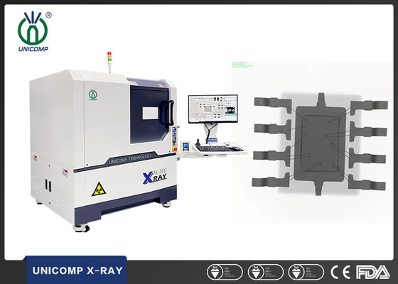 Système de rayon X de microfocus de 90KV 5um avec FPD de haute résolution pour la vérification de soudure de vide de PCBA BGA